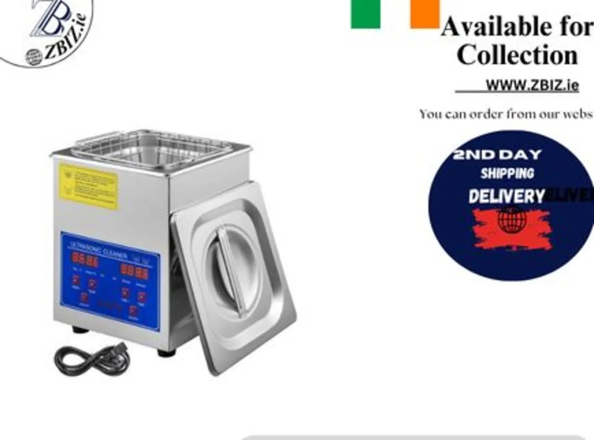 3L Ultrasonic Cleaner Digital Heater and Time - Image 1