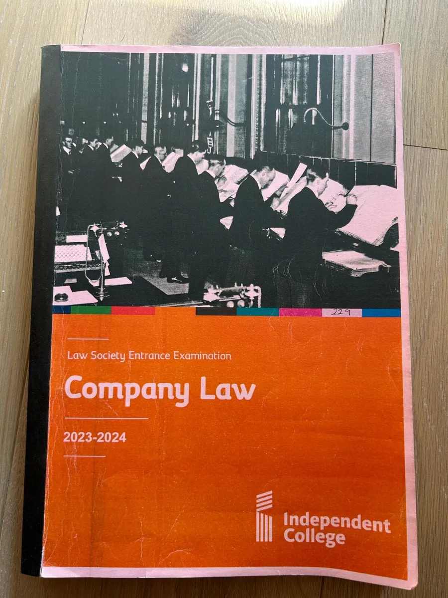 Company Law FE1 Manual & additional sources - Image 1