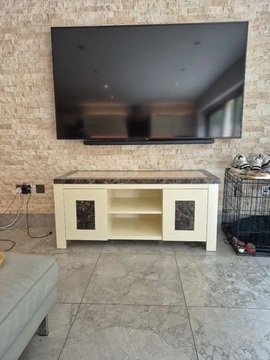 Tv stand n side board - Image 1