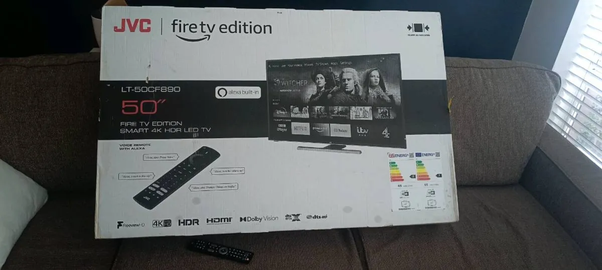 JVC LT-50CF890 Fire TV Edition 50″ Smart 4K Ultra - Image 3