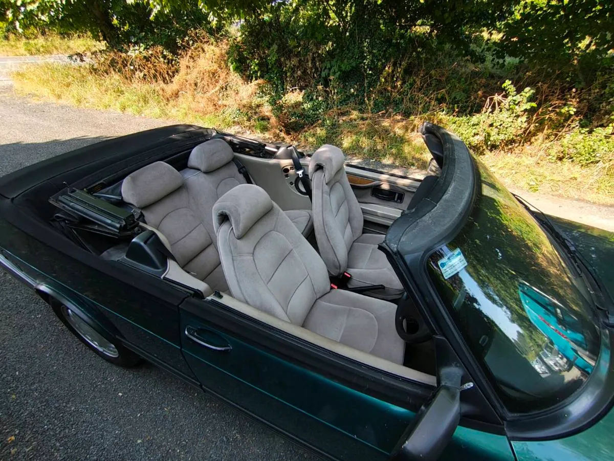 Japanese Import Auto 92 Saab 900S 16V Convertible - Image 2
