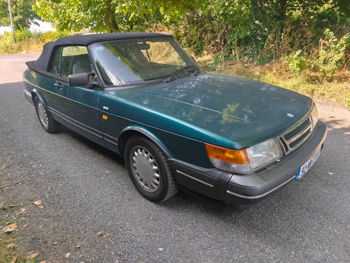 Japanese Import Auto 92 Saab 900S 16V Convertible - Image 4
