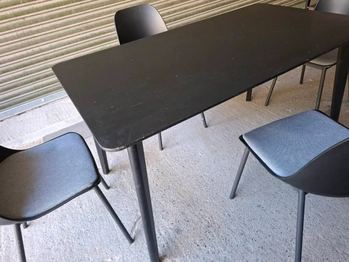 IKEA Dining Table & 4 Chairs (DELIVERY) - Image 3