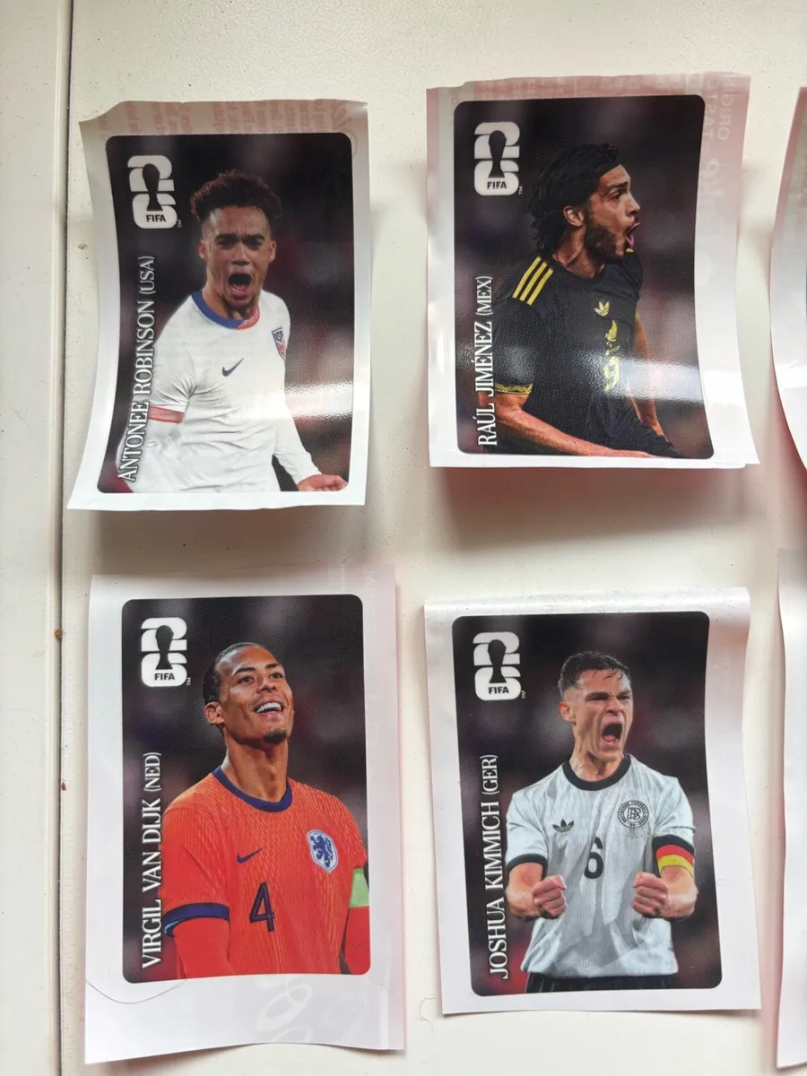 12/12 Coca Cola World Cup stickers - Image 2