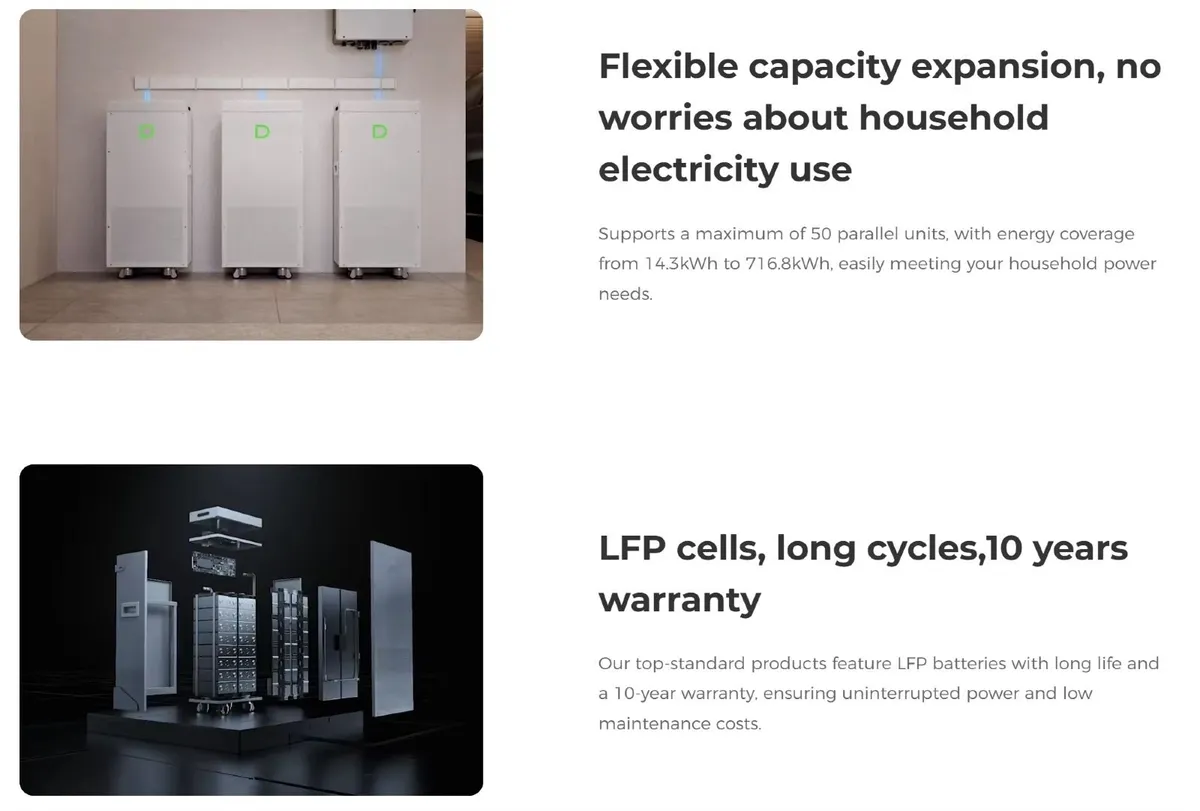 6kw Deye inverter + 16kwh Dyness PowerBrick Plus - Image 2