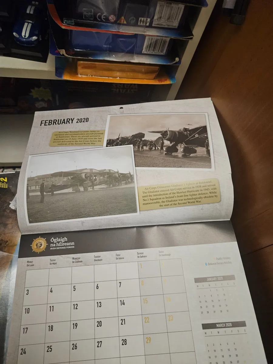 Irish Defence Forces Calendar Tge Emergency - Image 3