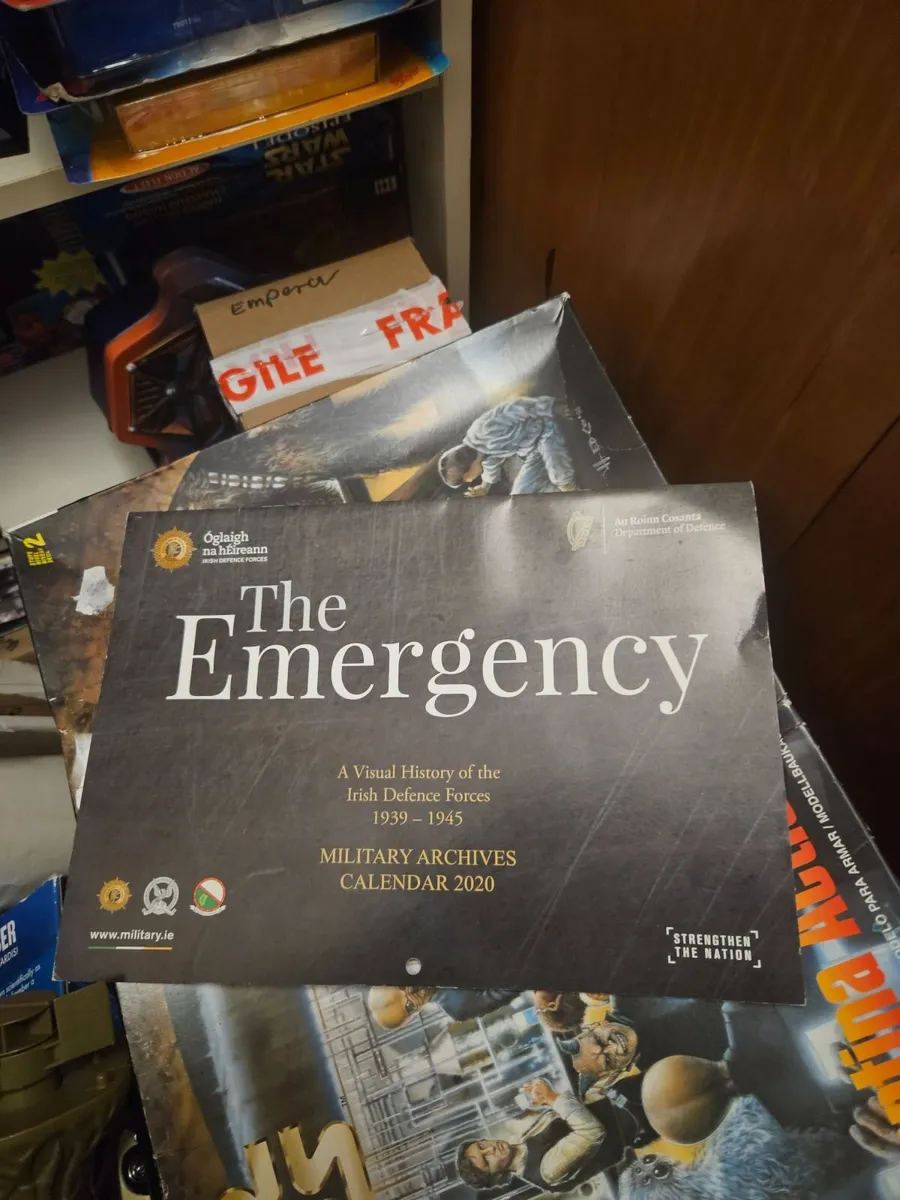 Irish Defence Forces Calendar Tge Emergency - Image 1