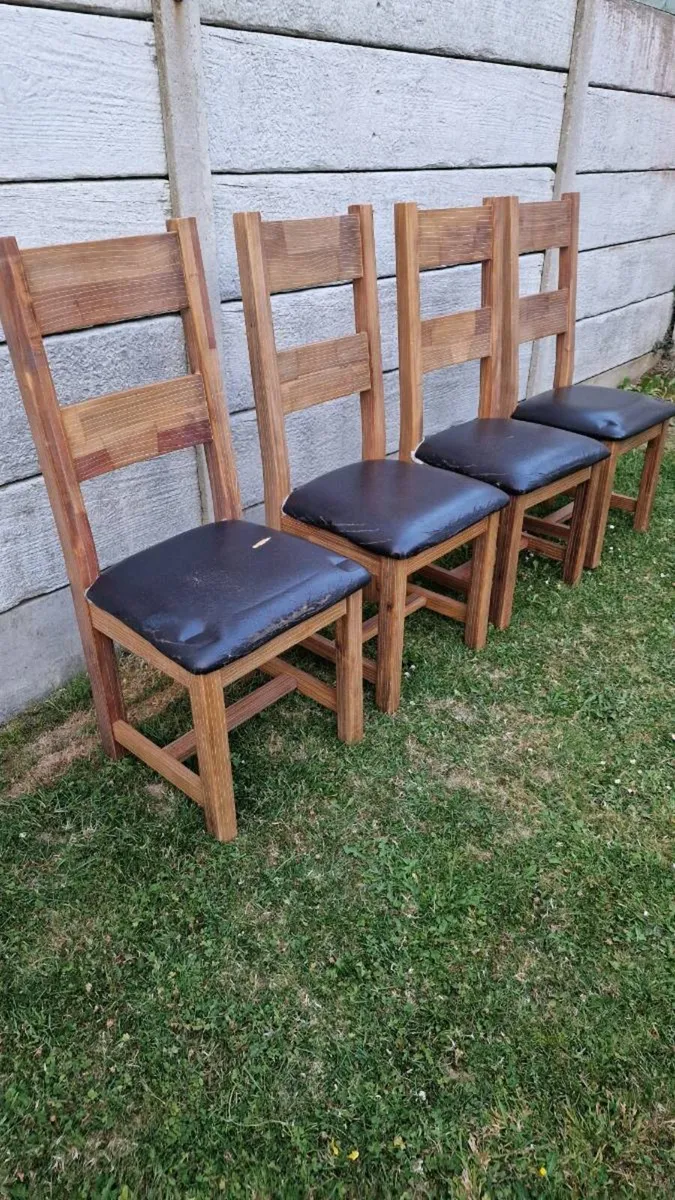 4 x Table Chairs - Image 3