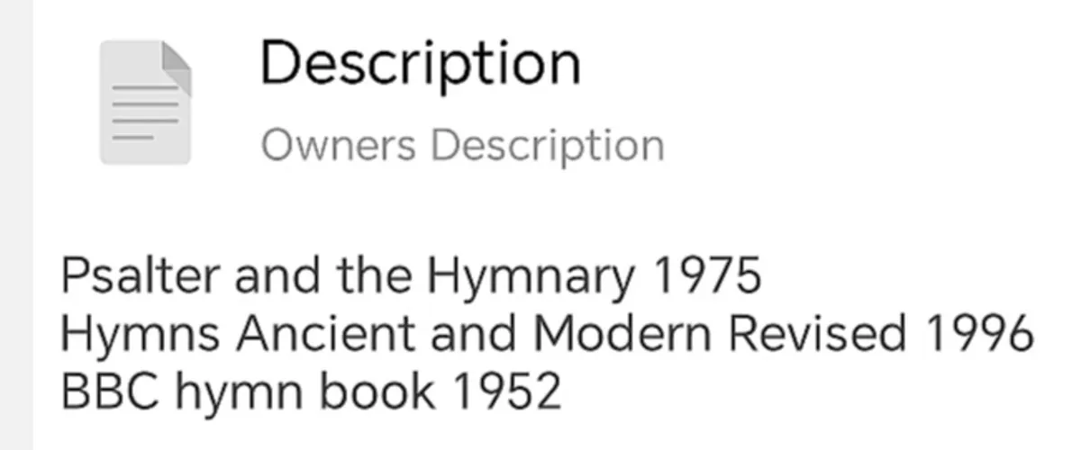 Three Vintage Hymn Books - Image 2