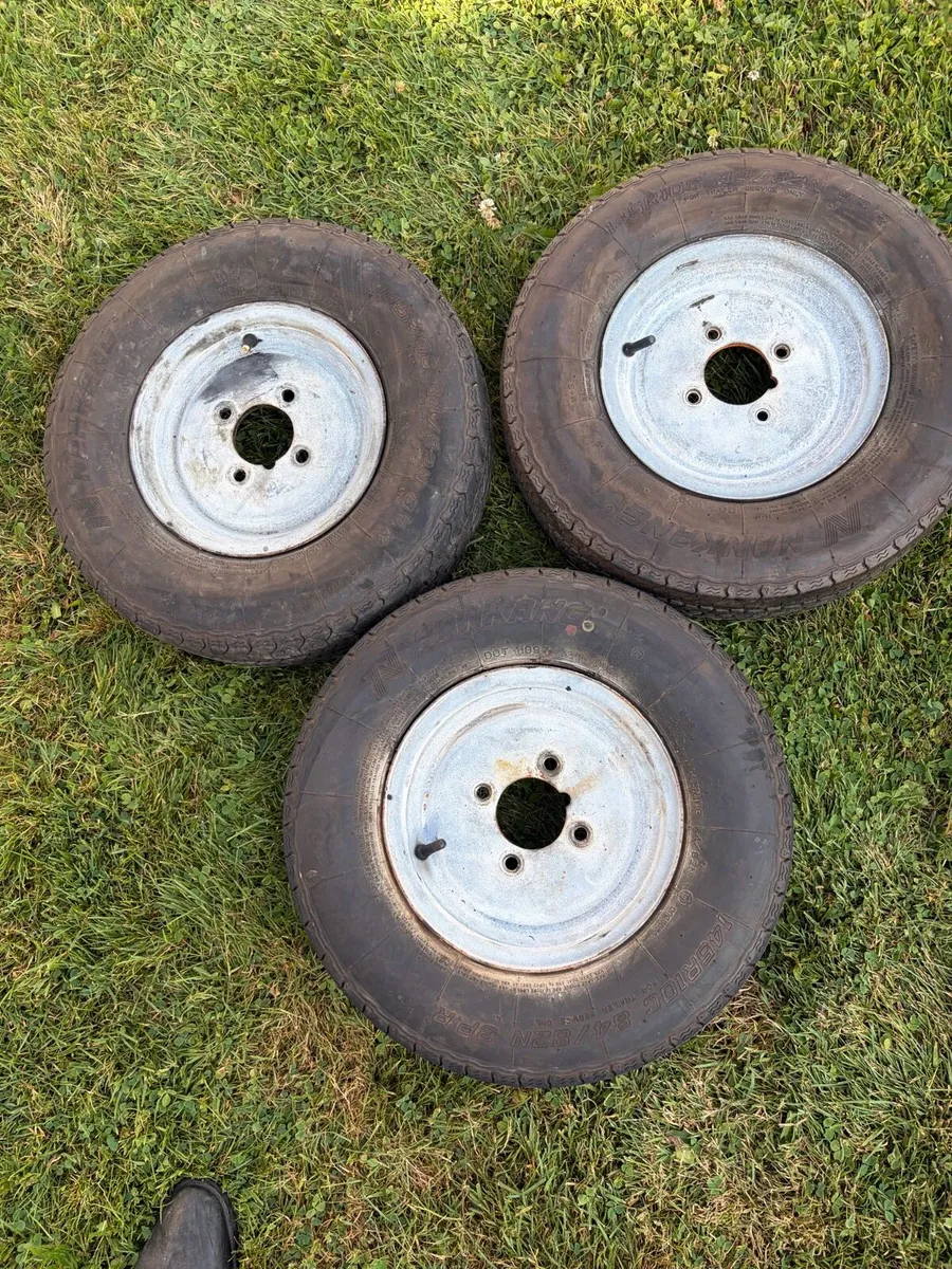 Trailer wheels & tyres - Image 1