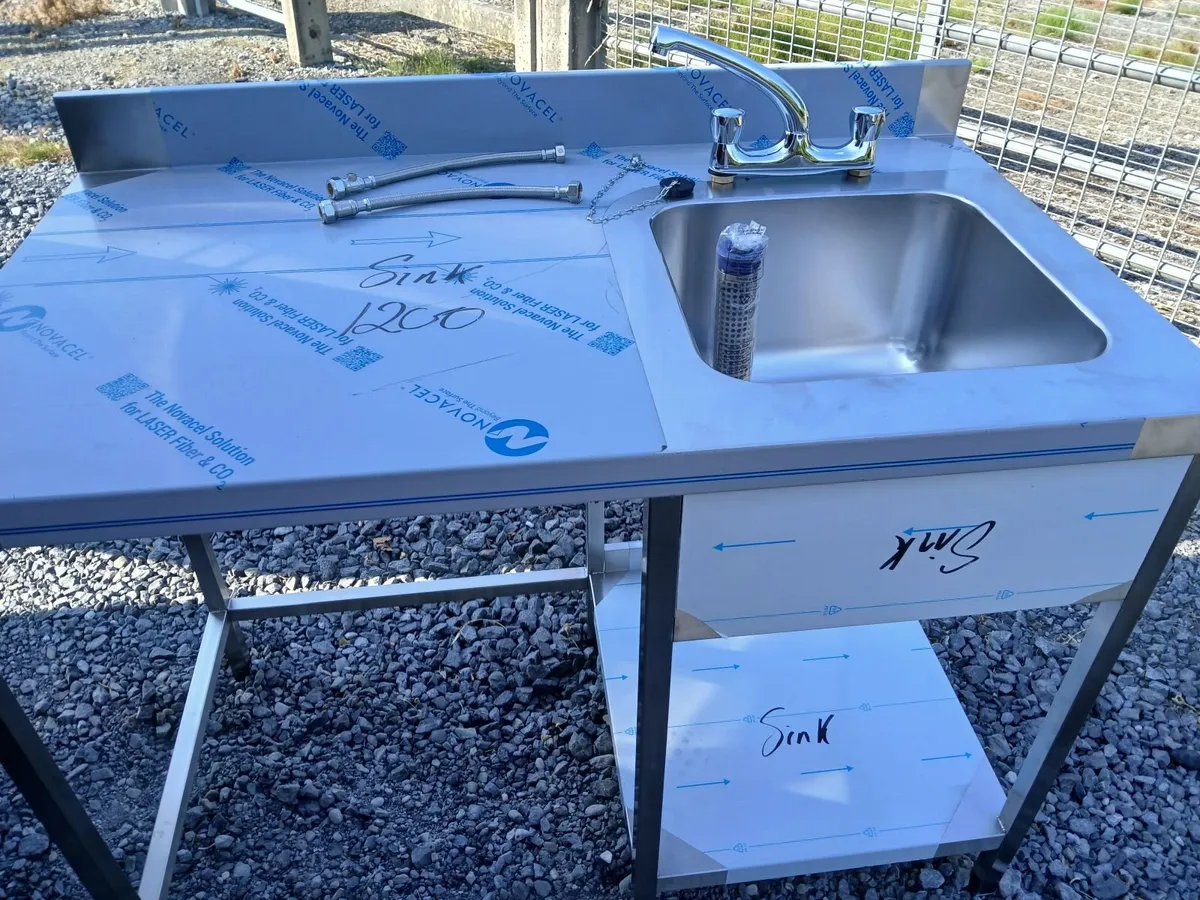 Staneless steel cabbinet sink unit  new  delivered - Image 4