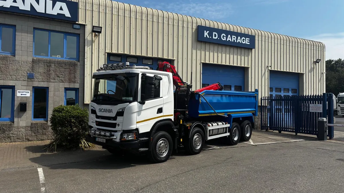 Scania 450 G-Series  Tipper/Grab 2025 - Image 1