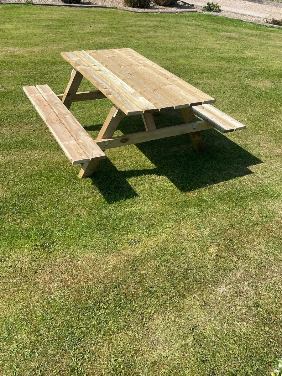 6ft picnic Bench - Image 2