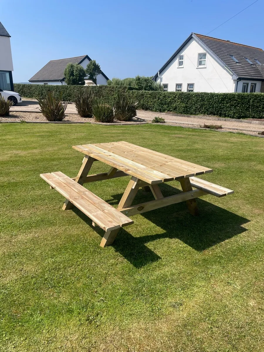 6ft picnic Bench - Image 4
