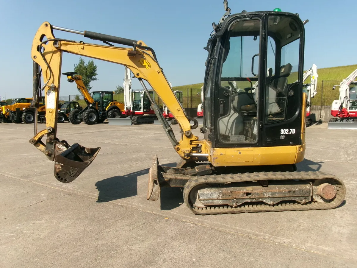 Cat 302.7D digger  #14005157 - Image 1