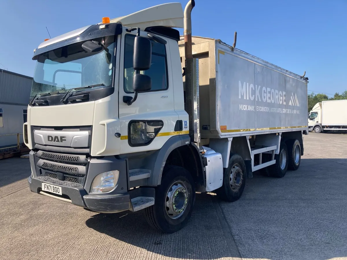 2021 Daf CF 450 8x4 Tipper - Image 2