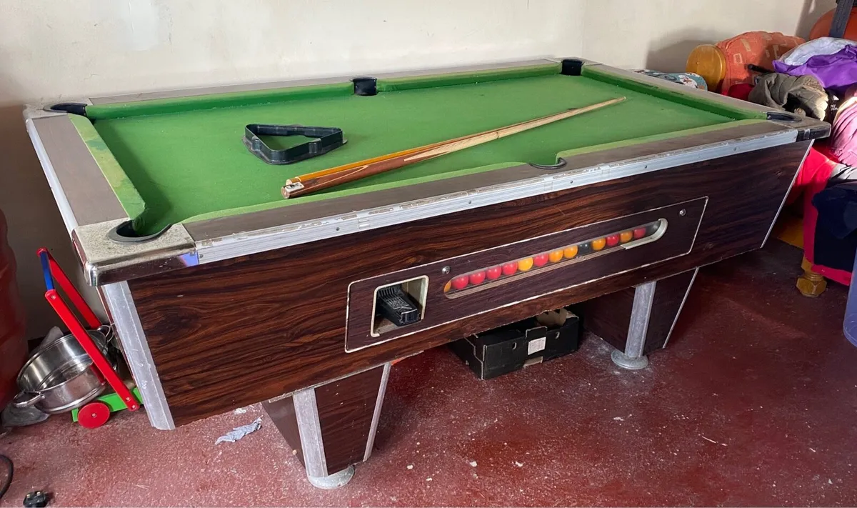 Full Size Pool Table - Image 1