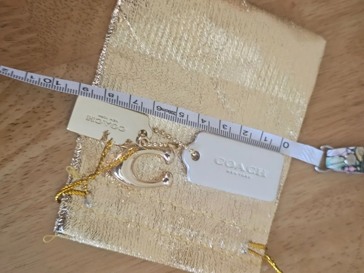 Coach Triple Charm Bag Charm / BRAND NEW - Image 3