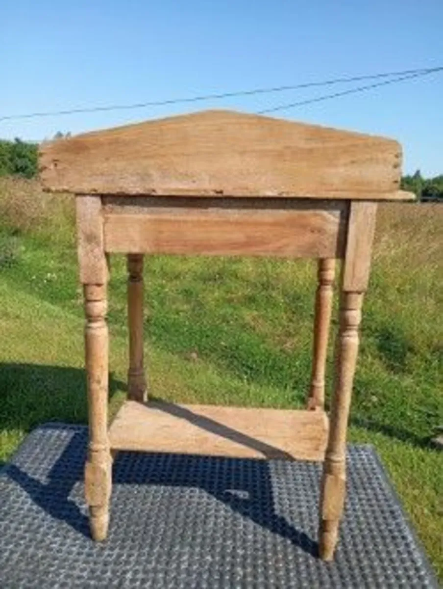 Antique Pine Wash Stand — Victorian/Edwardian - Image 4