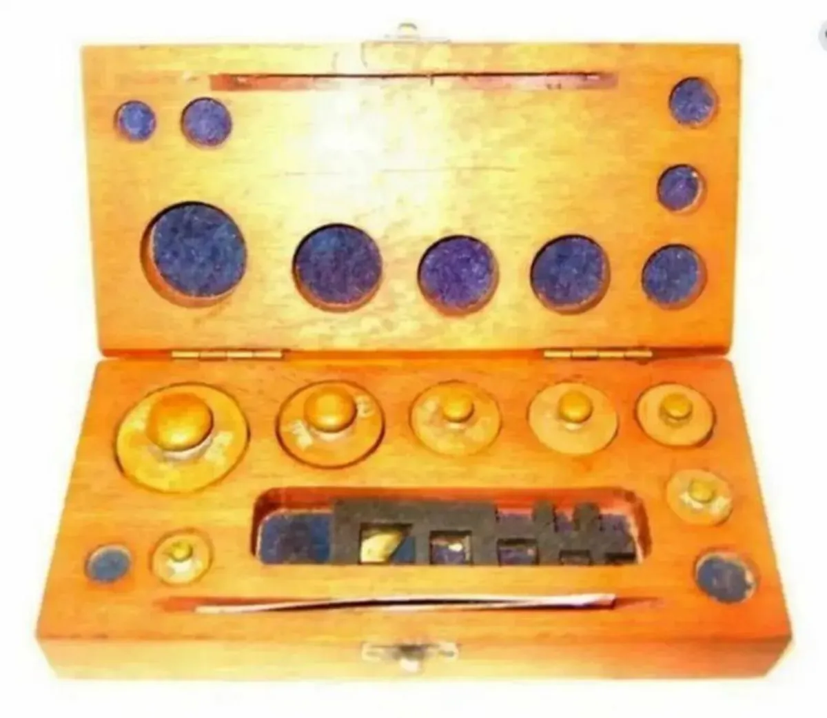 Vintage Set Apothecary's Weights - Image 4