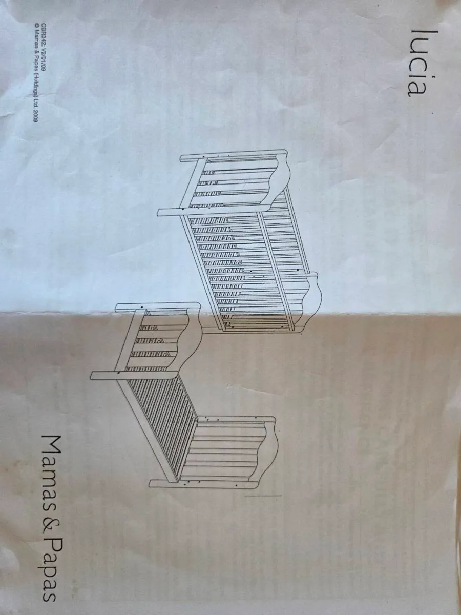 Cot Bed - Mamas & Papas - Image 1