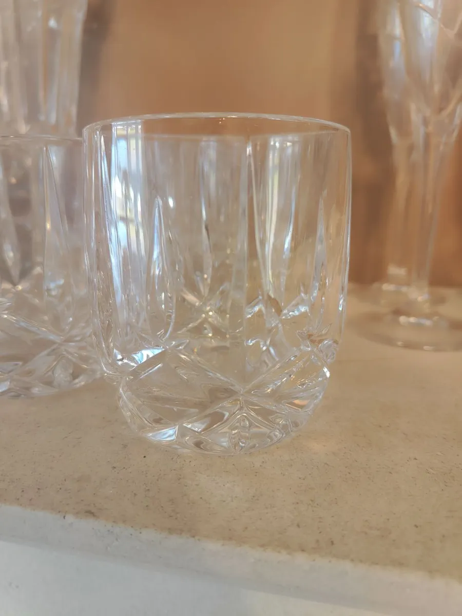 6 Waterford crystal whiskey tumblers - Image 2