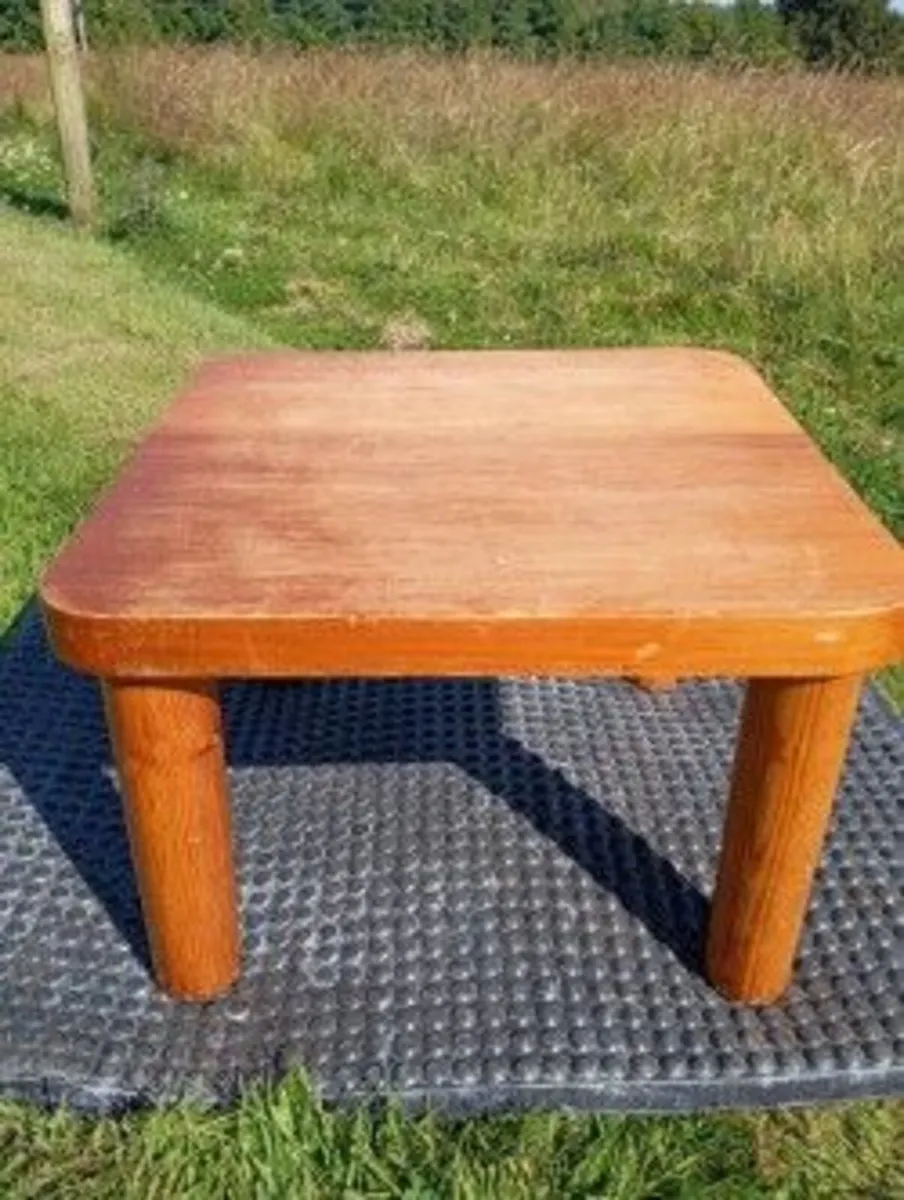 Vintage Pine Gymnastics Vaulting Stool - Image 1