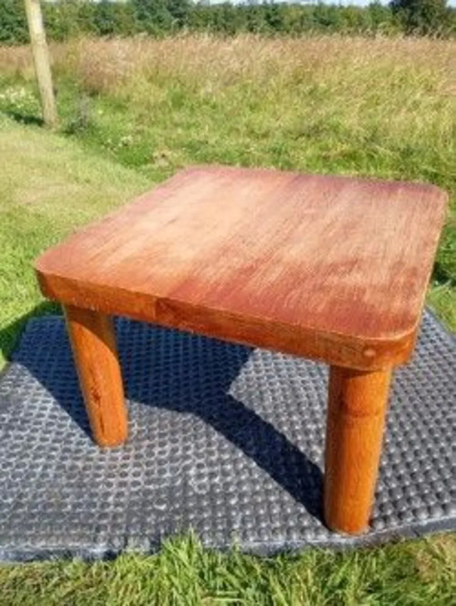 Vintage Pine Gymnastics Vaulting Stool - Image 3