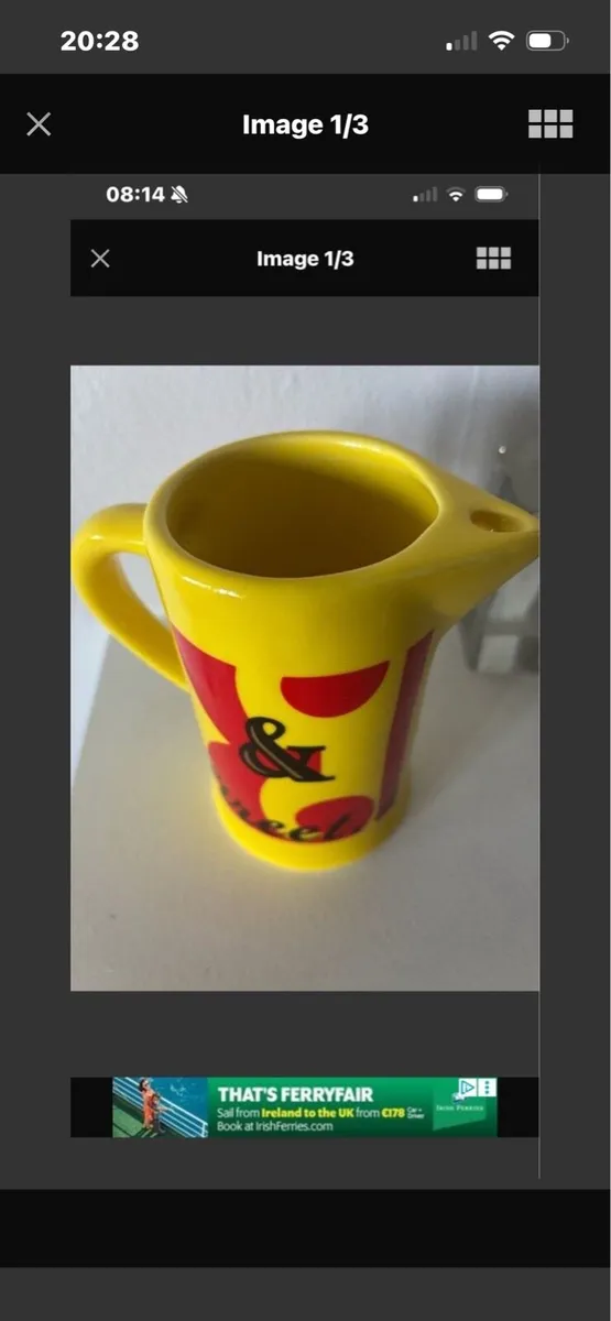 J& B Scotch Whisky Water Jug - Image 1