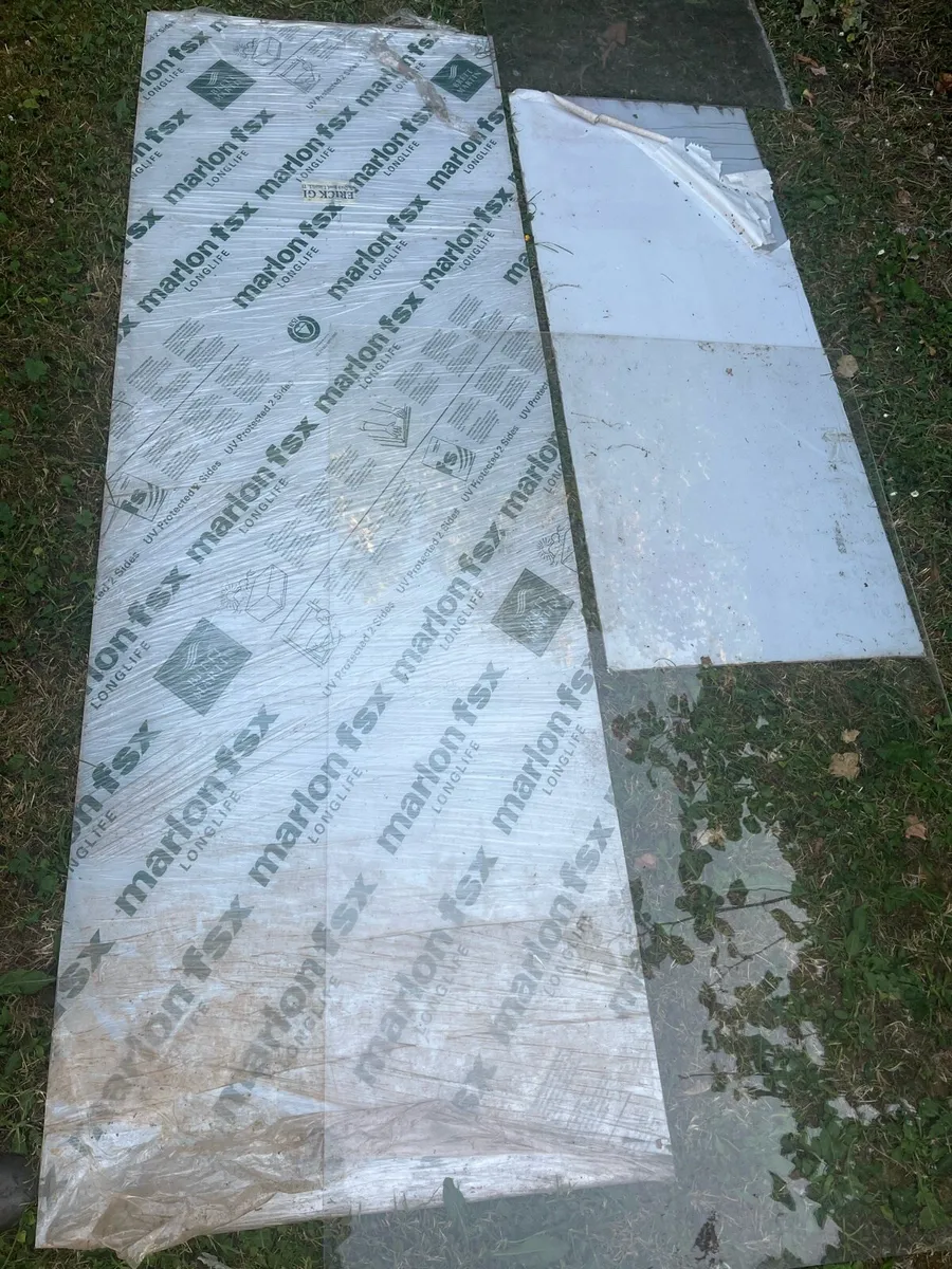 4 polycarbonate sheets - Image 4