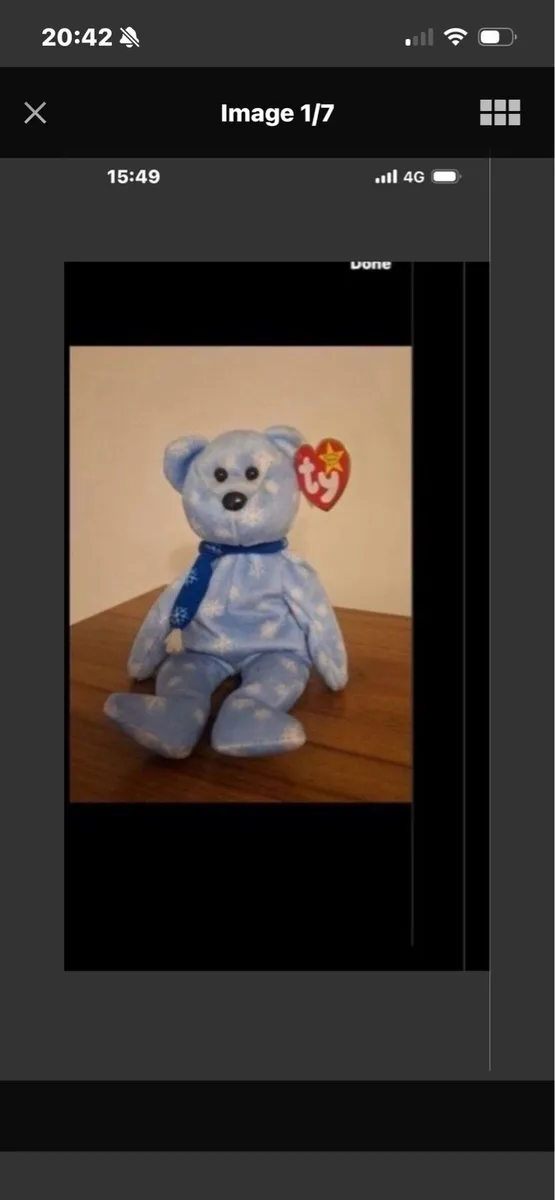 Rare & Retired Beanie Baby with errors - Image 1