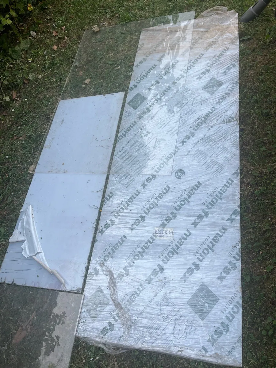 4 polycarbonate sheets - Image 4