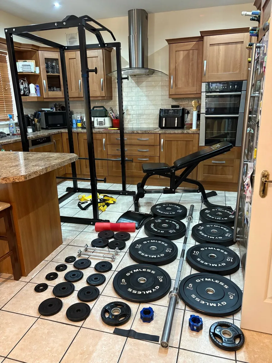 BEST COMPLETE GYM SYSTEM, ALL INCLUDED, GREAT SET! - Image 1