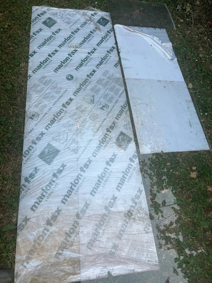 4 polycarbonate sheets - Image 4