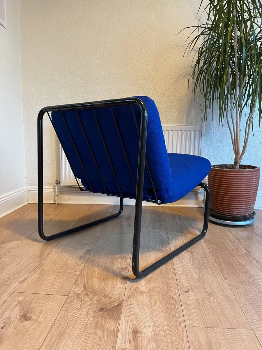 3 armchairs vintage 70s 80s - Image 3