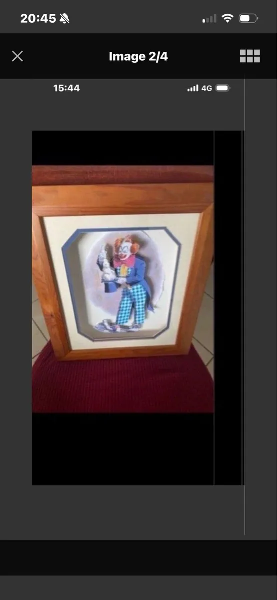3D Clown Picture- Rabbit out of a hat - Image 3