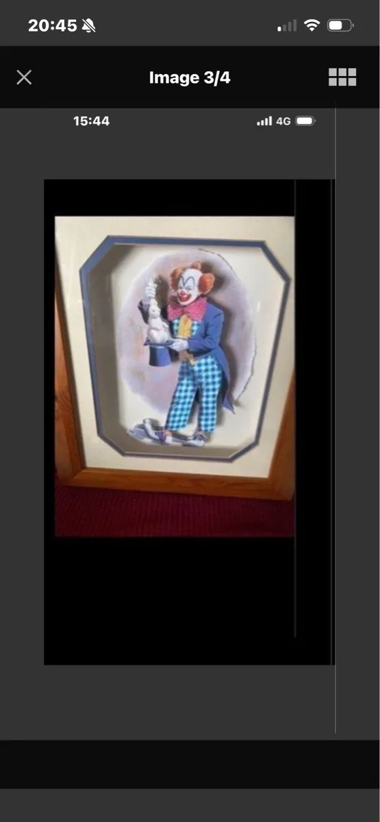 3D Clown Picture- Rabbit out of a hat - Image 4