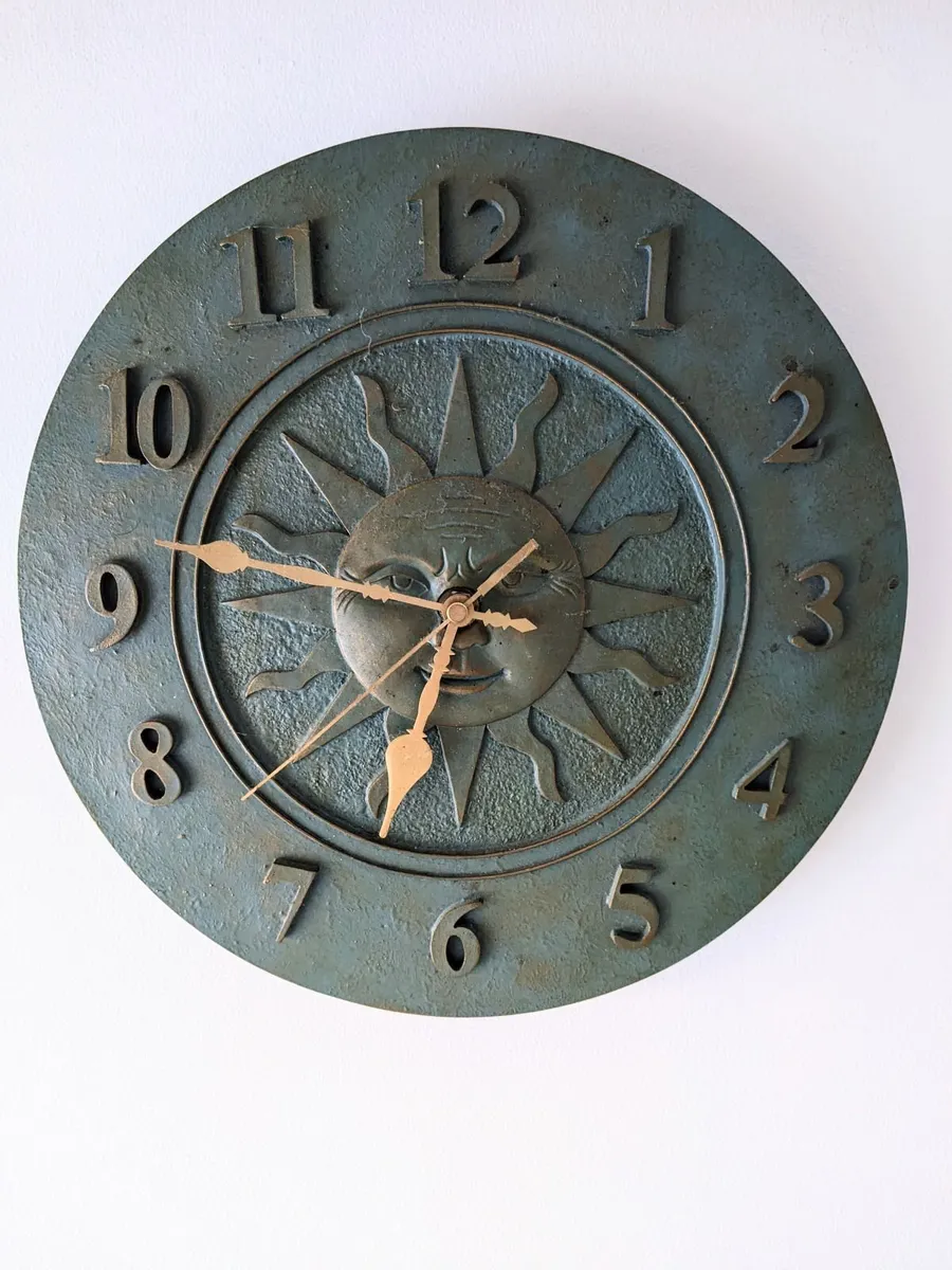 Sun Faced Clock