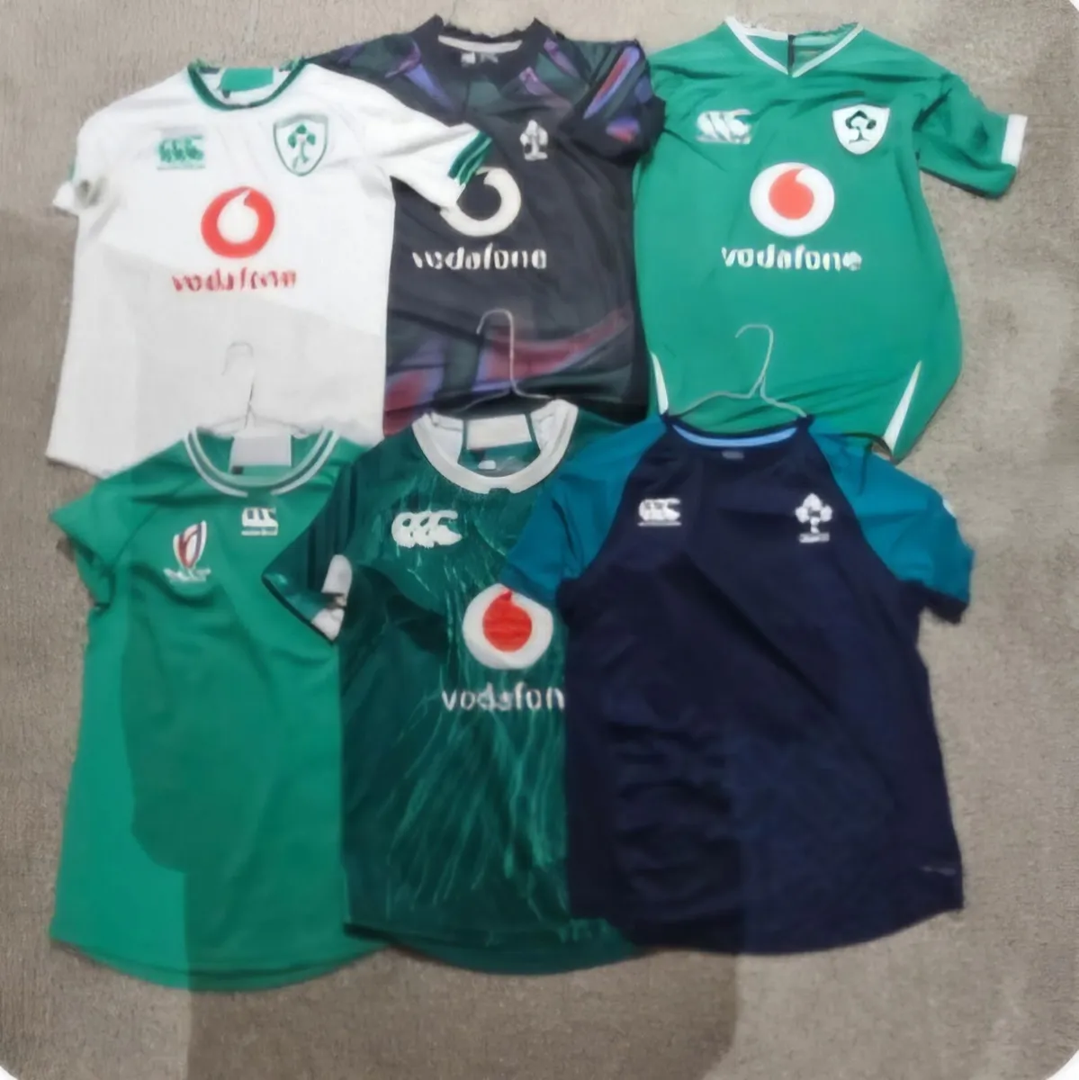 Rugby jerseys aged 14 years