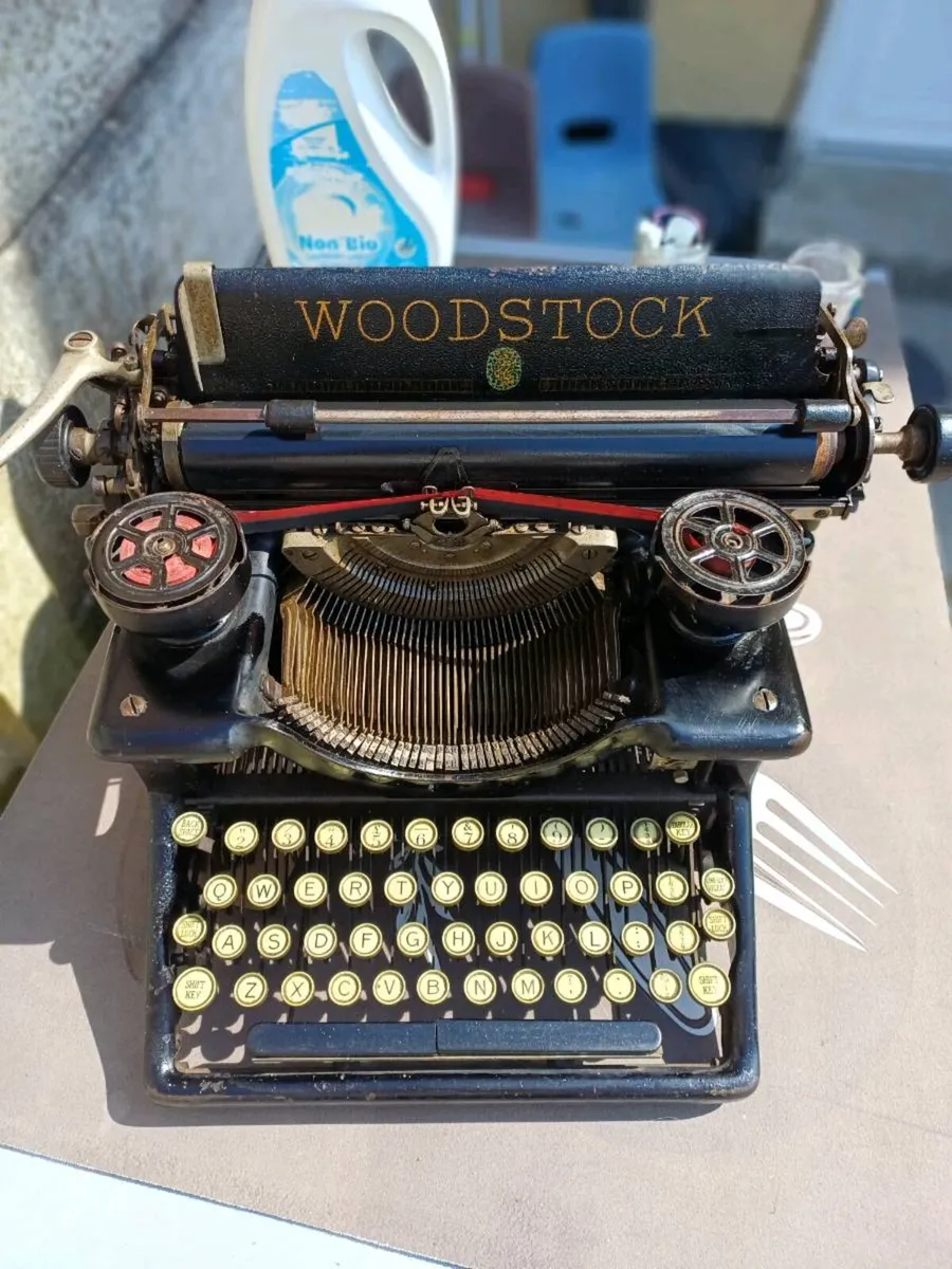 1930 Woodstock Typewriter - Image 1