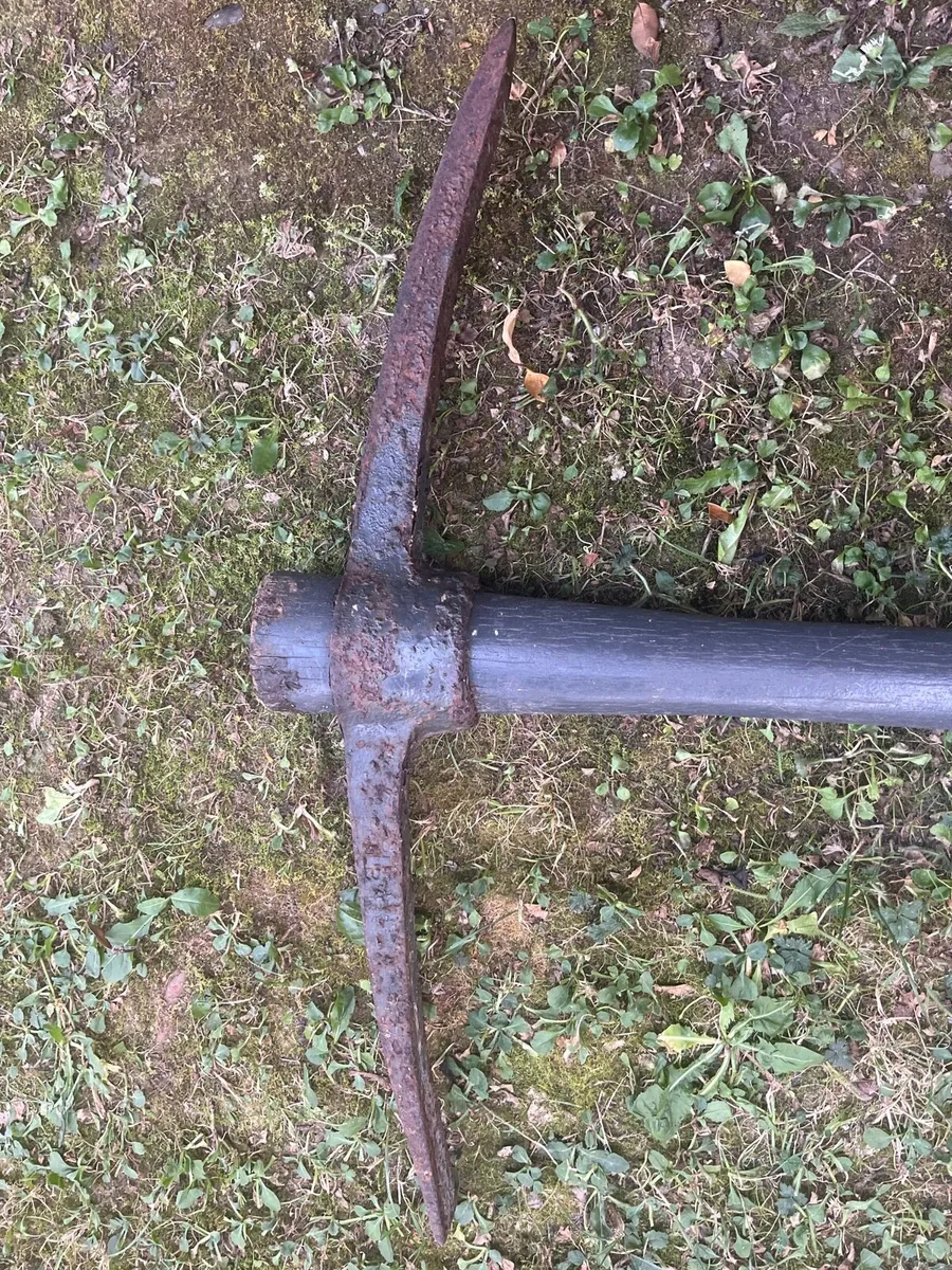 a vintage or antique pickaxe - Image 4