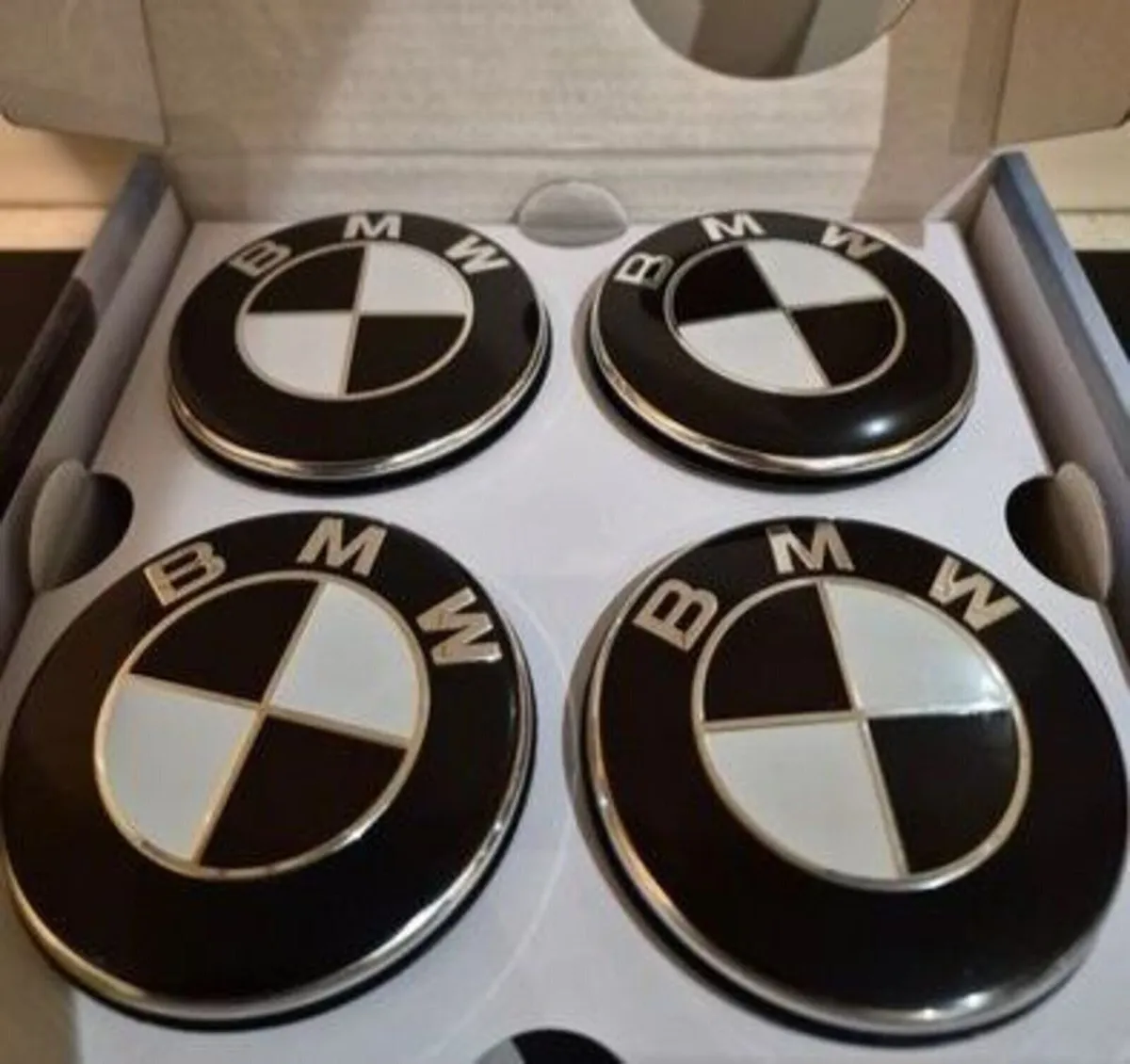 BMW Floating Caps - FREE POST - Image 1