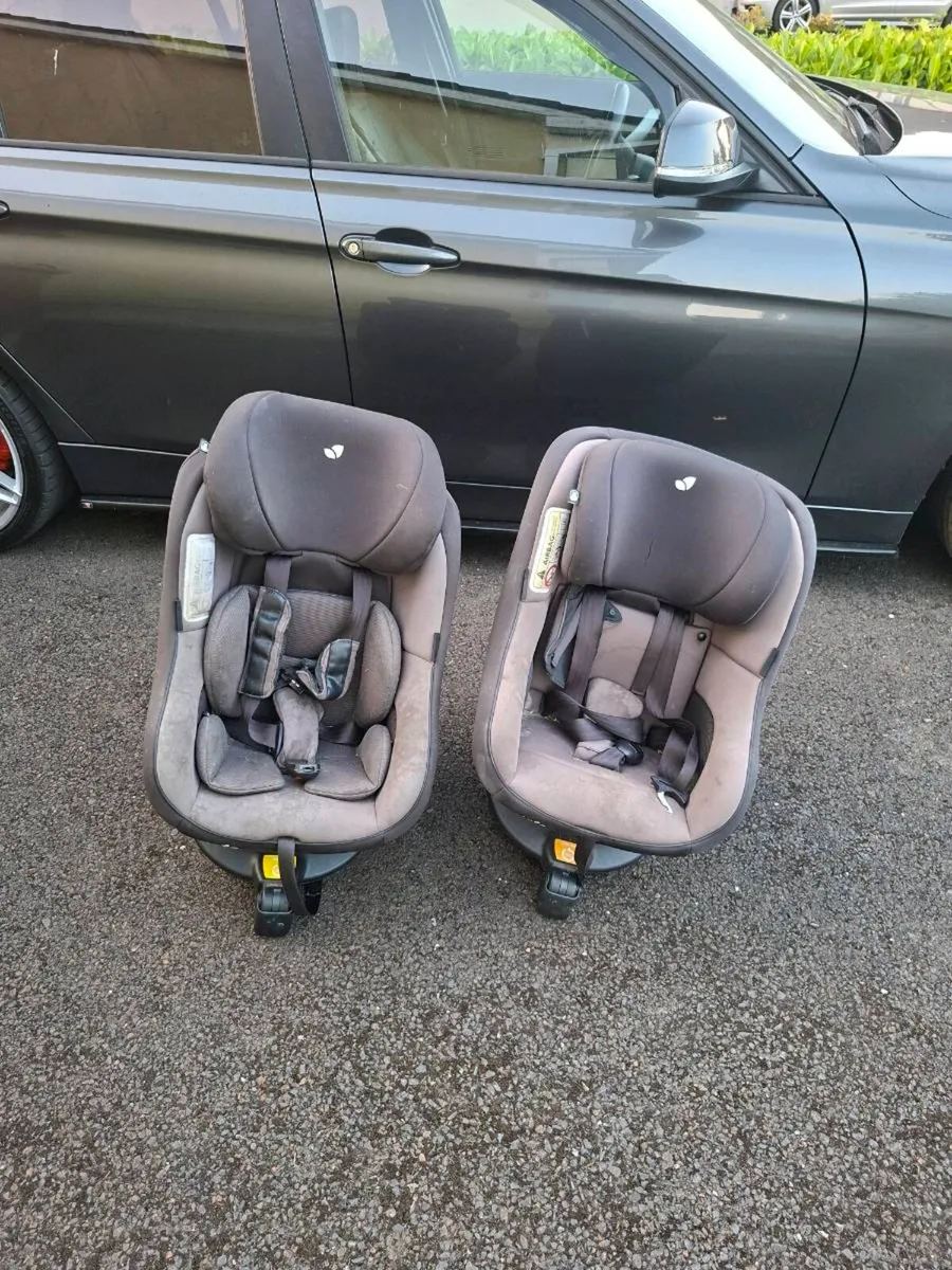 Two baby car seats