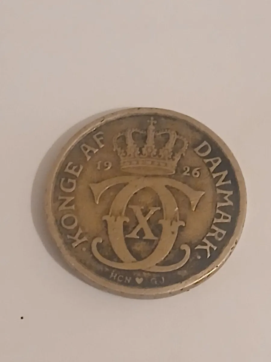 1926 Denmark coin - Image 2