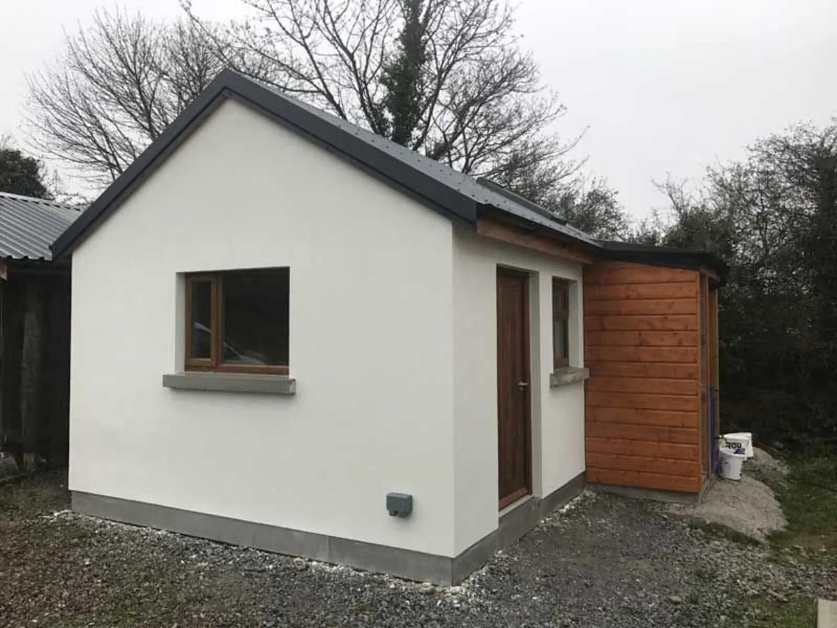 Block garden sheds