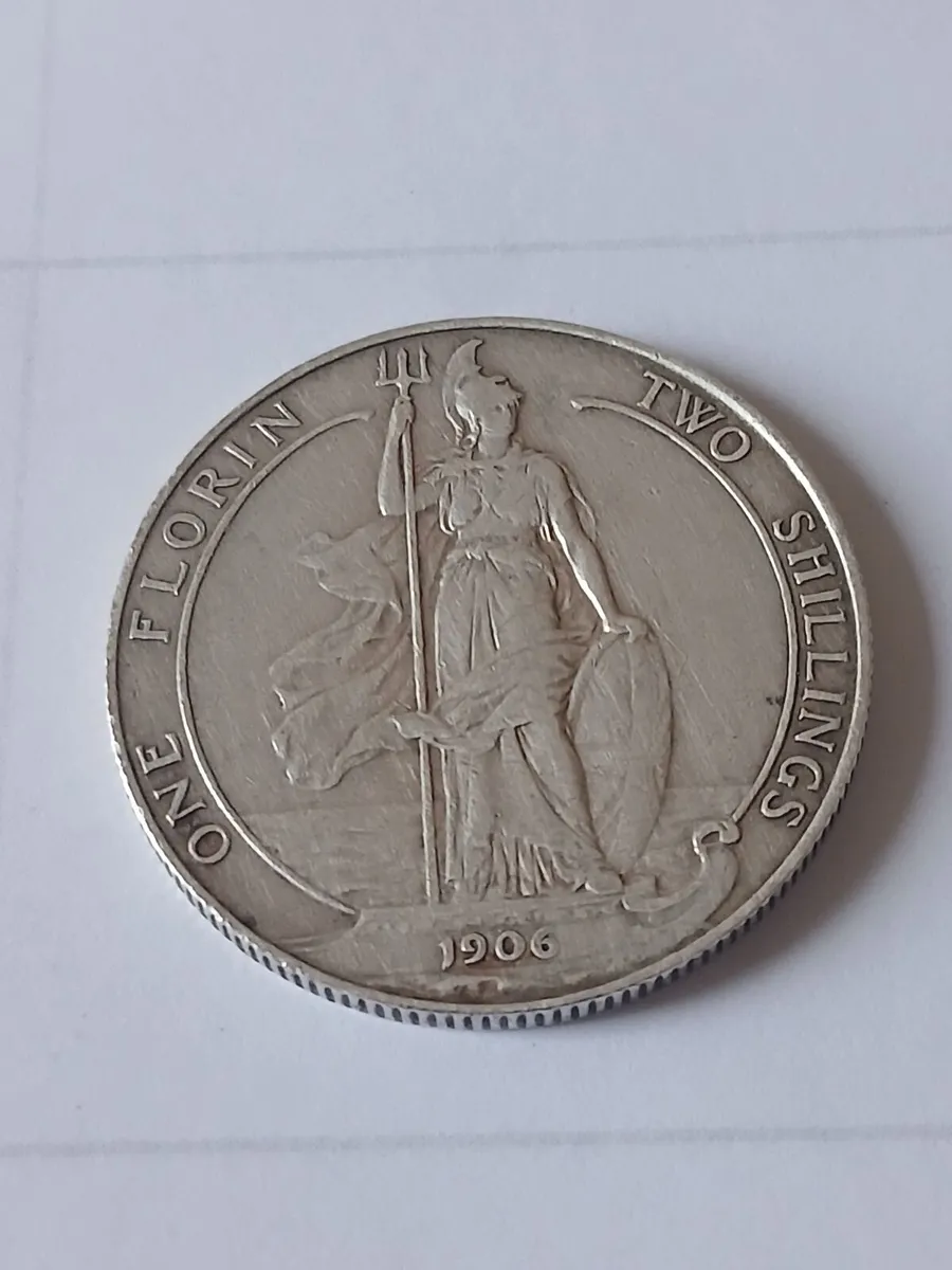 1906 one florin - Image 1