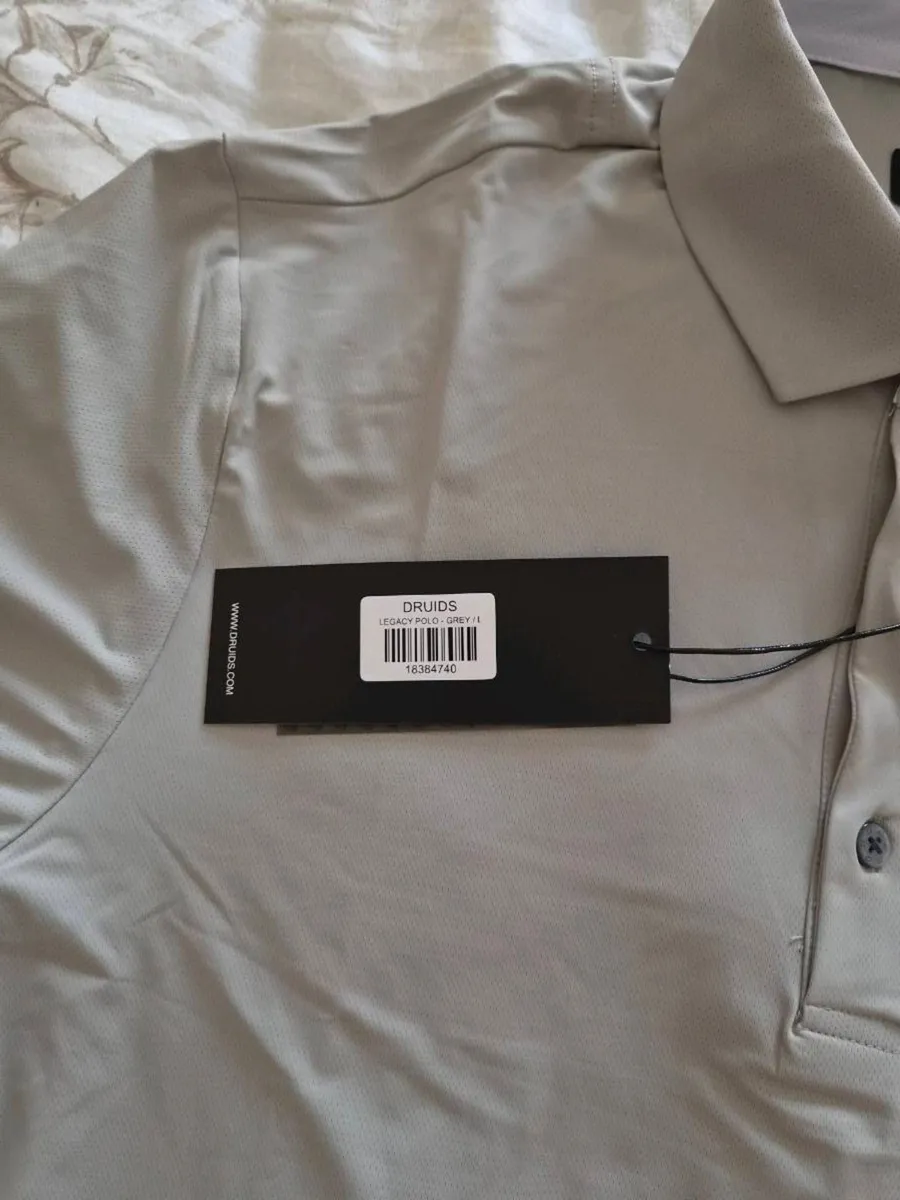 Druids LEGACY POLO - GREY - Image 3