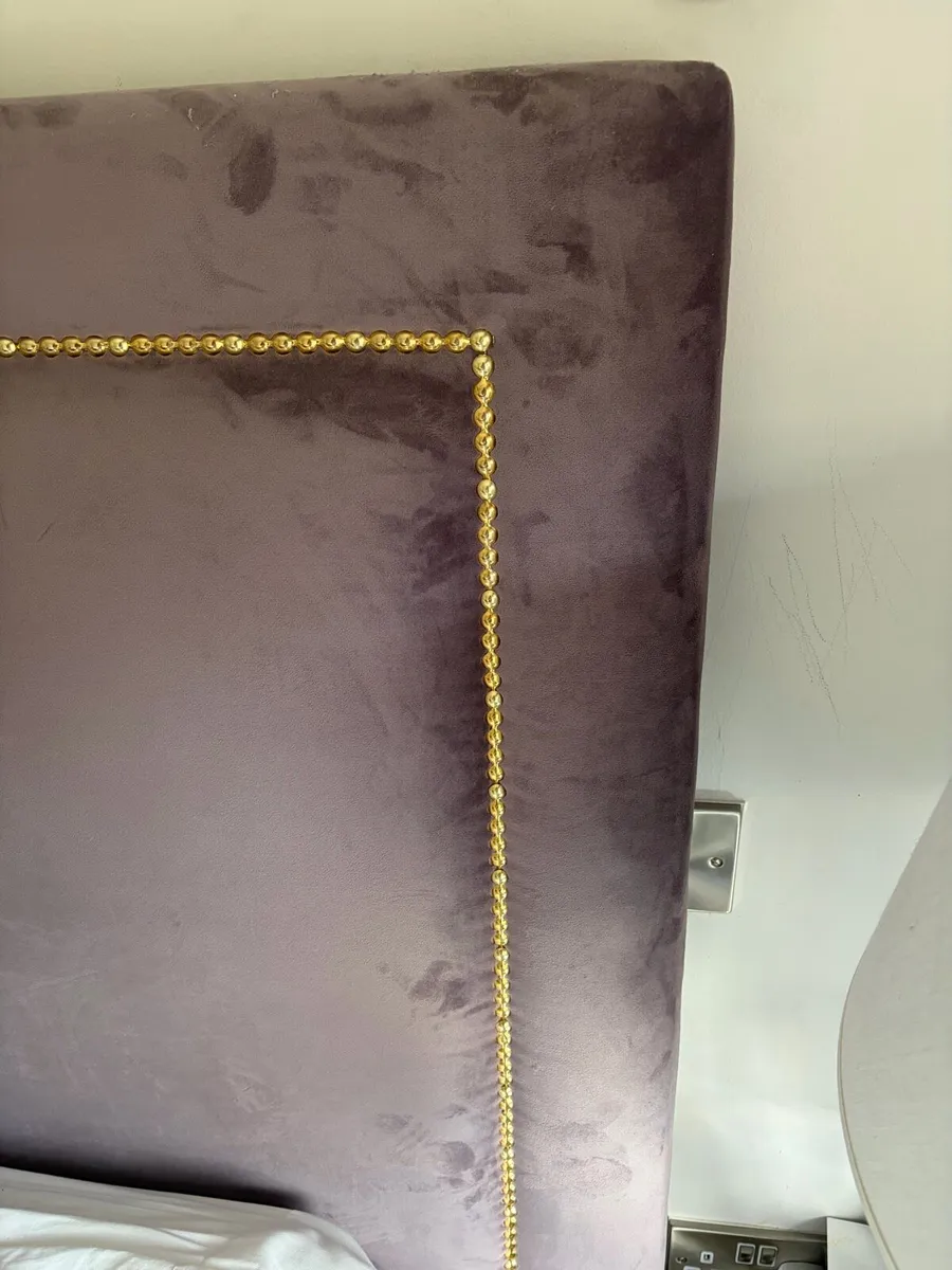 King Size Headboard and Divan Base - Image 4