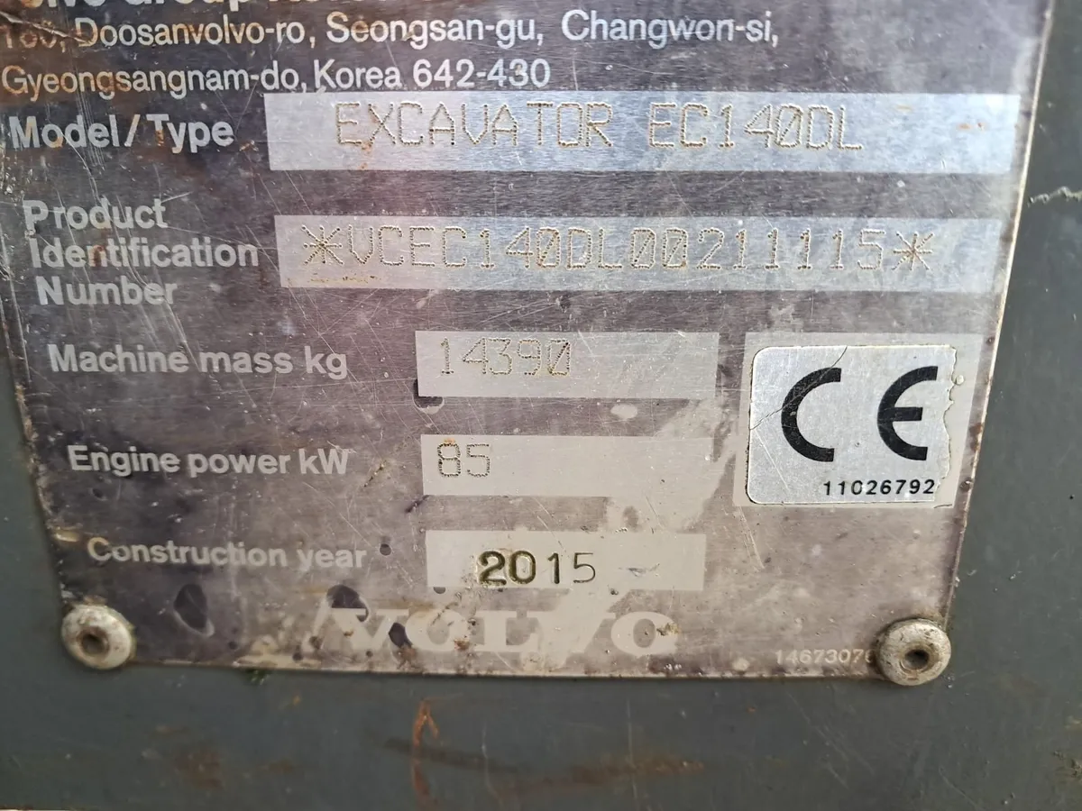 Volvo ec140dl - Image 3