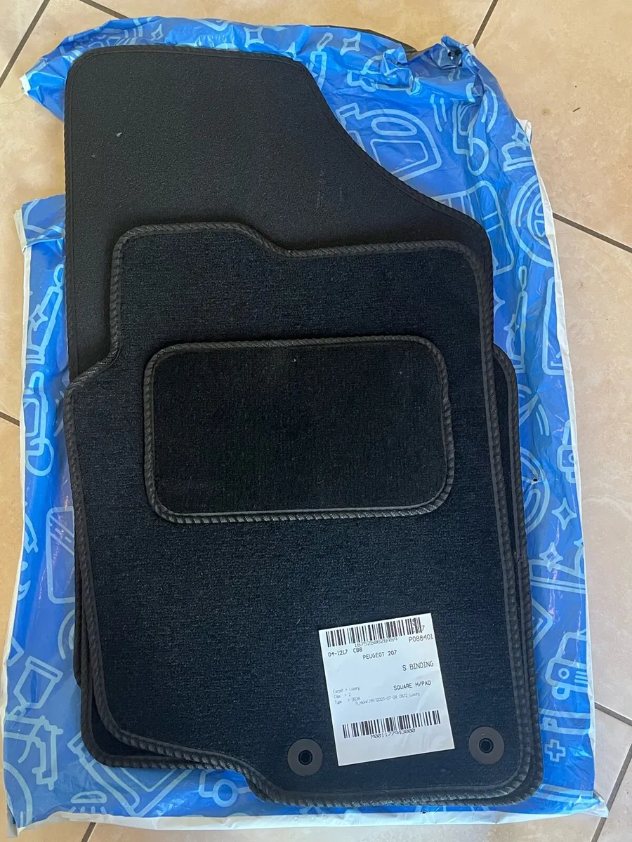 Peugeot 207 Car mat set - Image 2